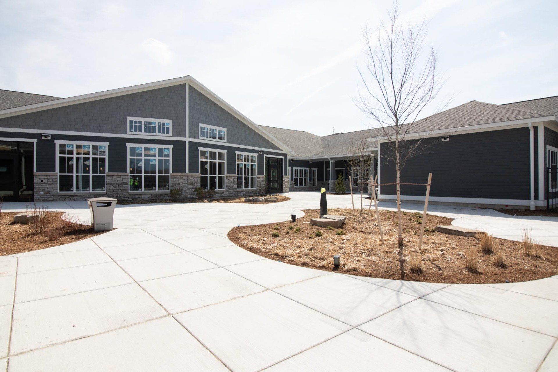 Exterior View of the Home for Veterans