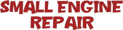 Red text on white background: