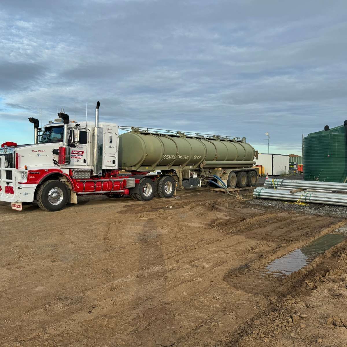 Tank fills and clean-outs