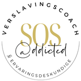 logo SOS addicted , hulp bij verslaving zoals drugverslaving, alcoholverslaving en tips voor een nuchter leven. Stoppen met drinken in coaching op maat