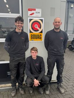 Het team van Garage Verweij