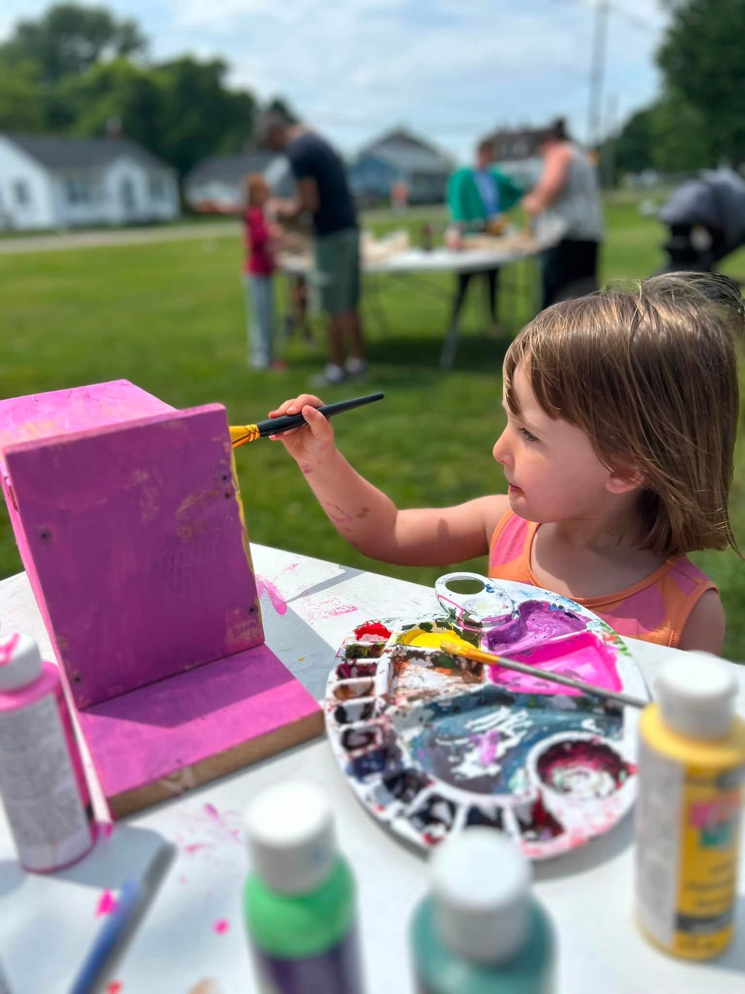 Birdhouse Painting!