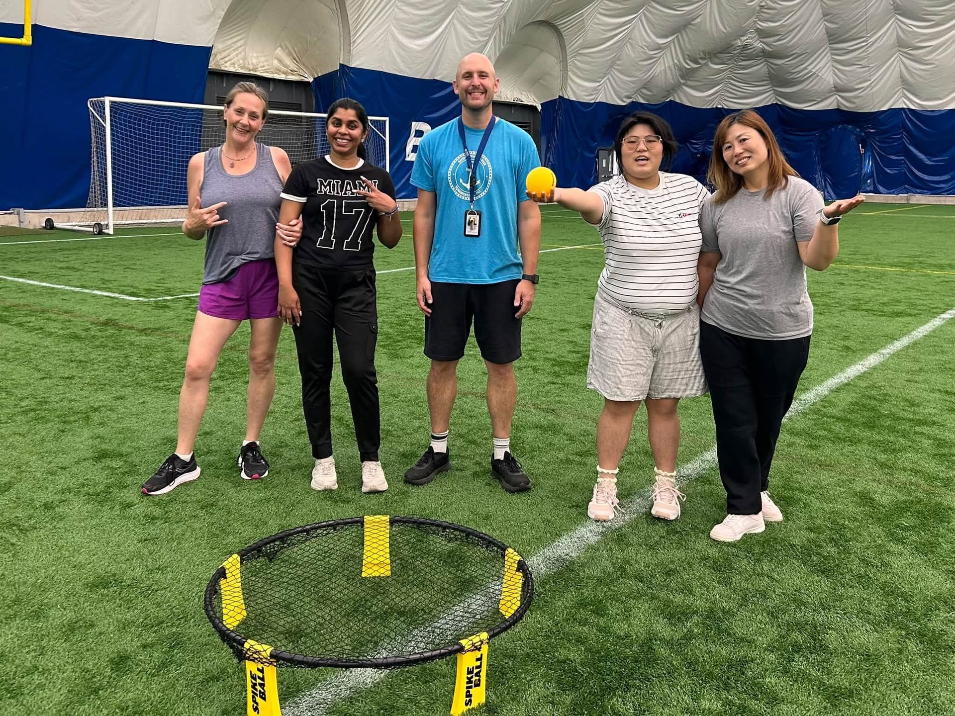 Spikeball at the Dome!