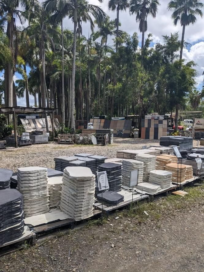 A Lot Of Bricks Are Stacked On Top Of Each Other In A Yard — T&G Sand and Gravel In Sippy Downs, QLD