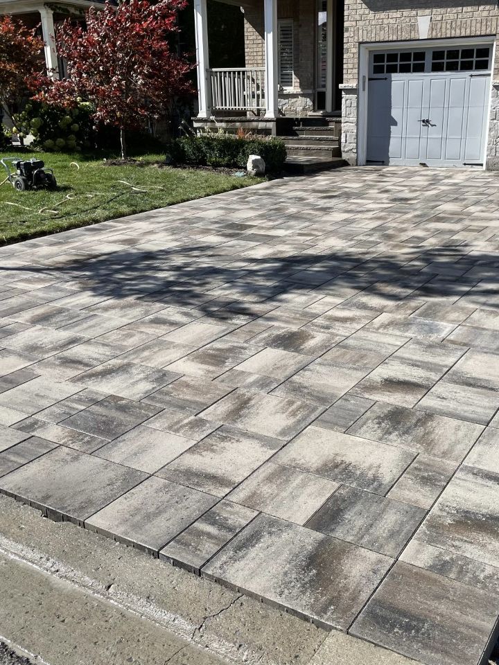 front driveway of residential home