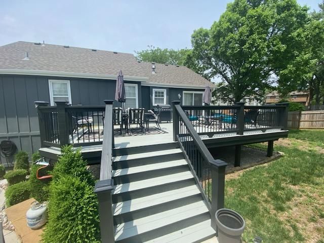 deck stained by Home Pros