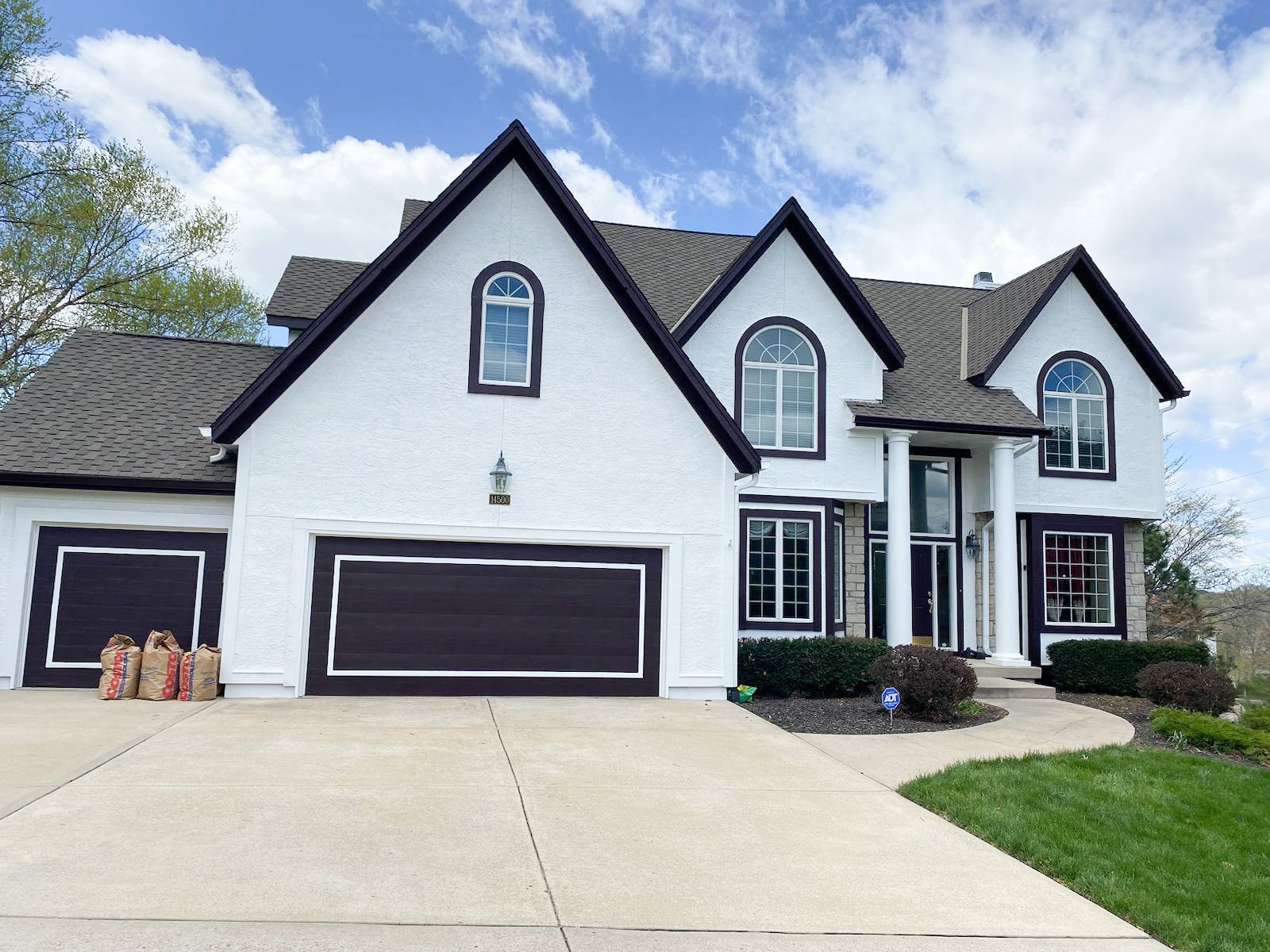 house painted alabaster color