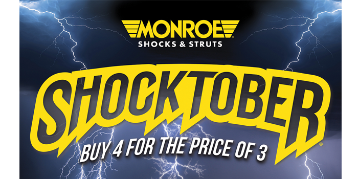 Shocktober Buy 4 For The Price of 3 | Dean's Tire & Auto