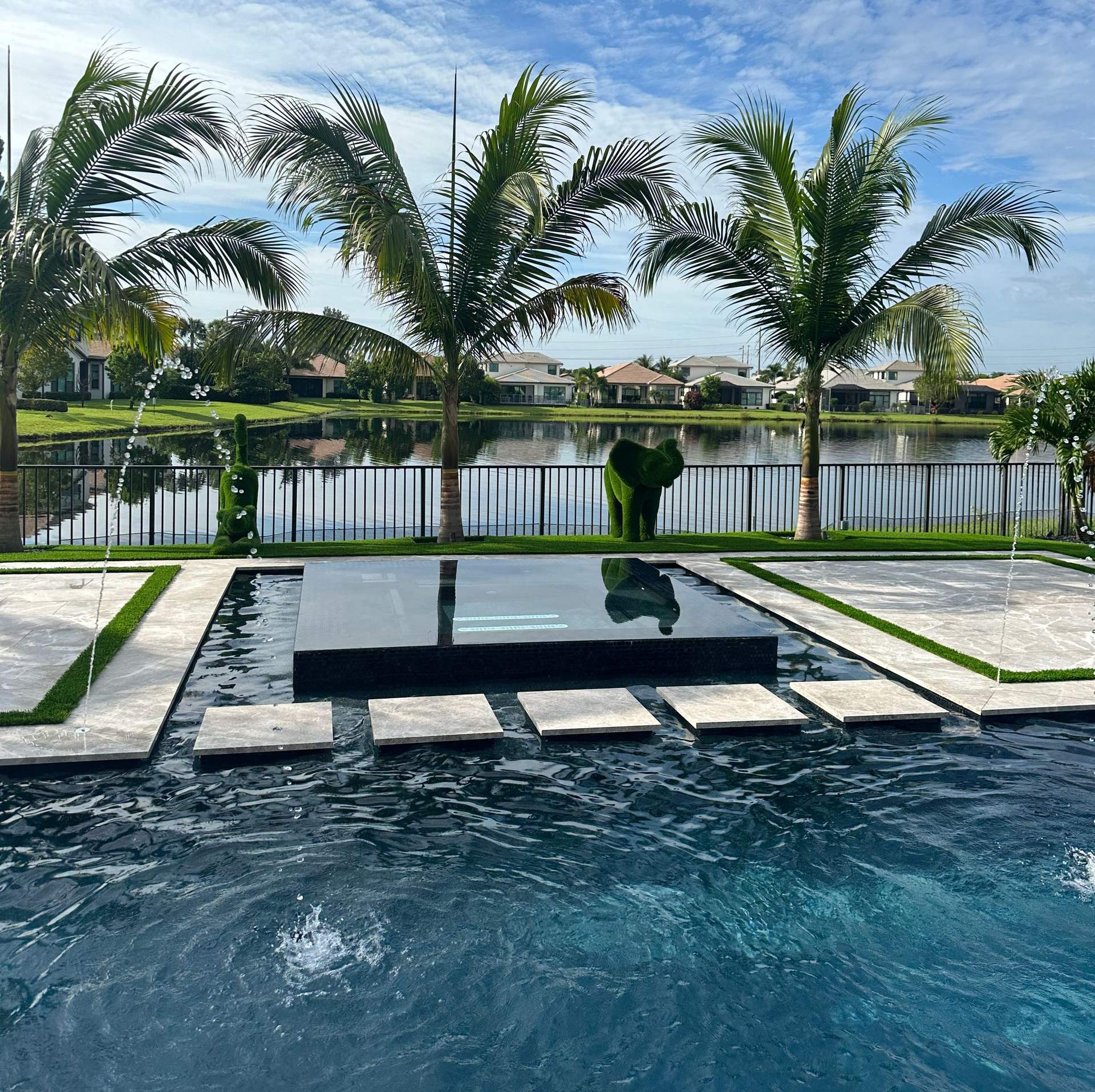 South Florida backyard renovation before and after transformation