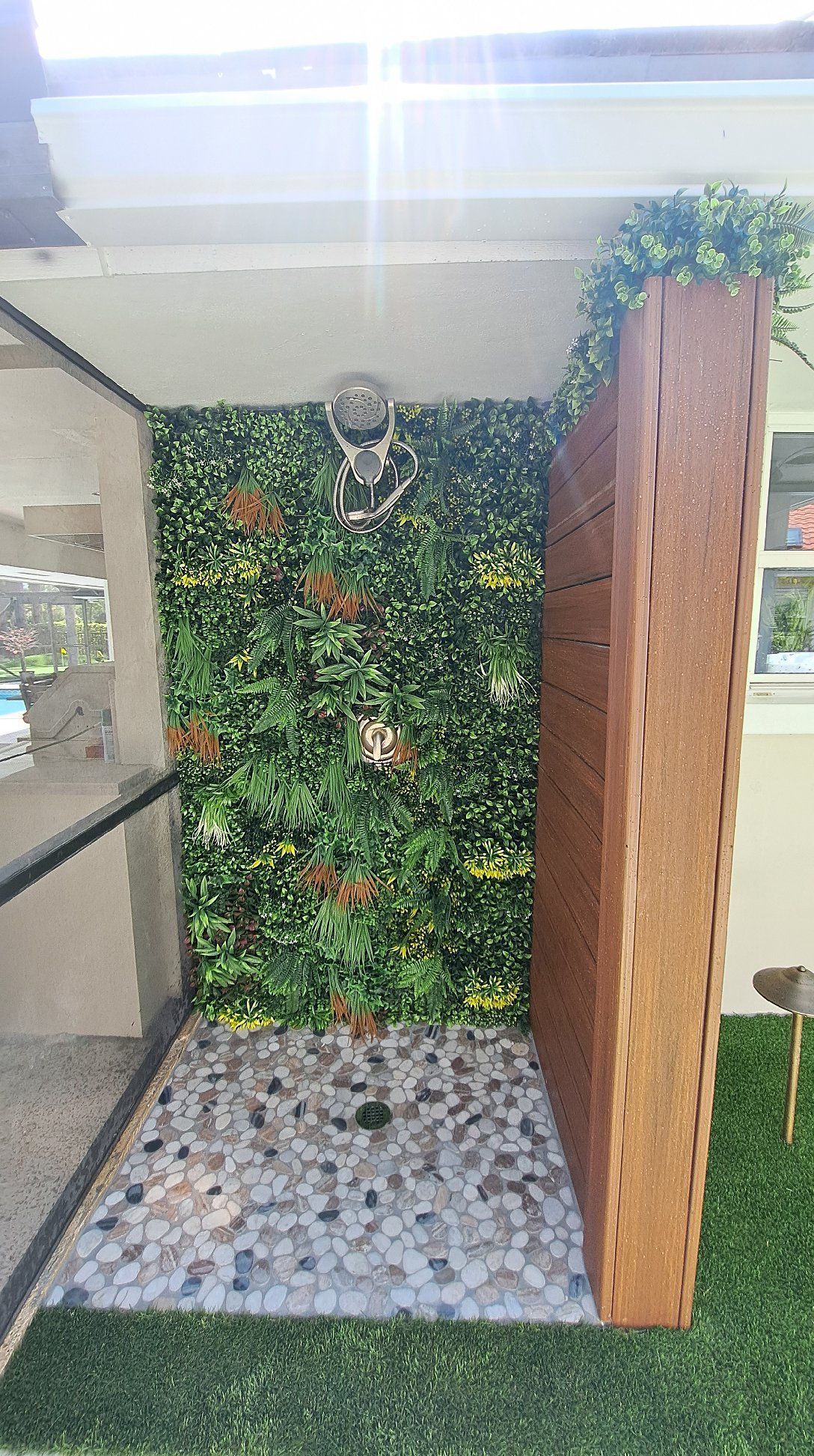 outdoor shower in south florida