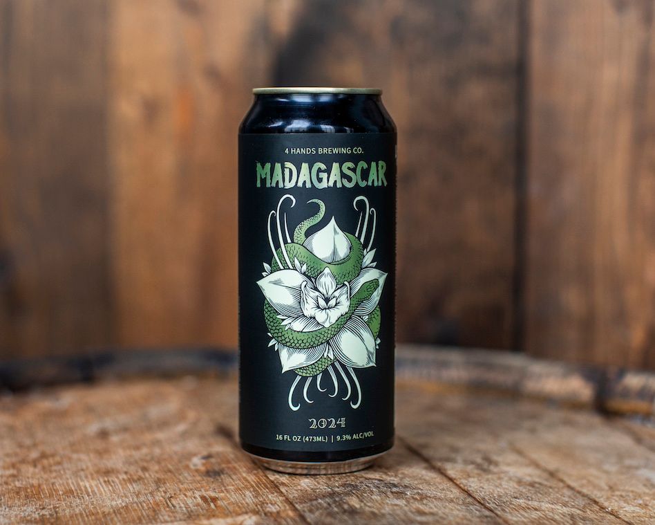 A can of 4 Hands Brewing Company's 2024 Madagascar