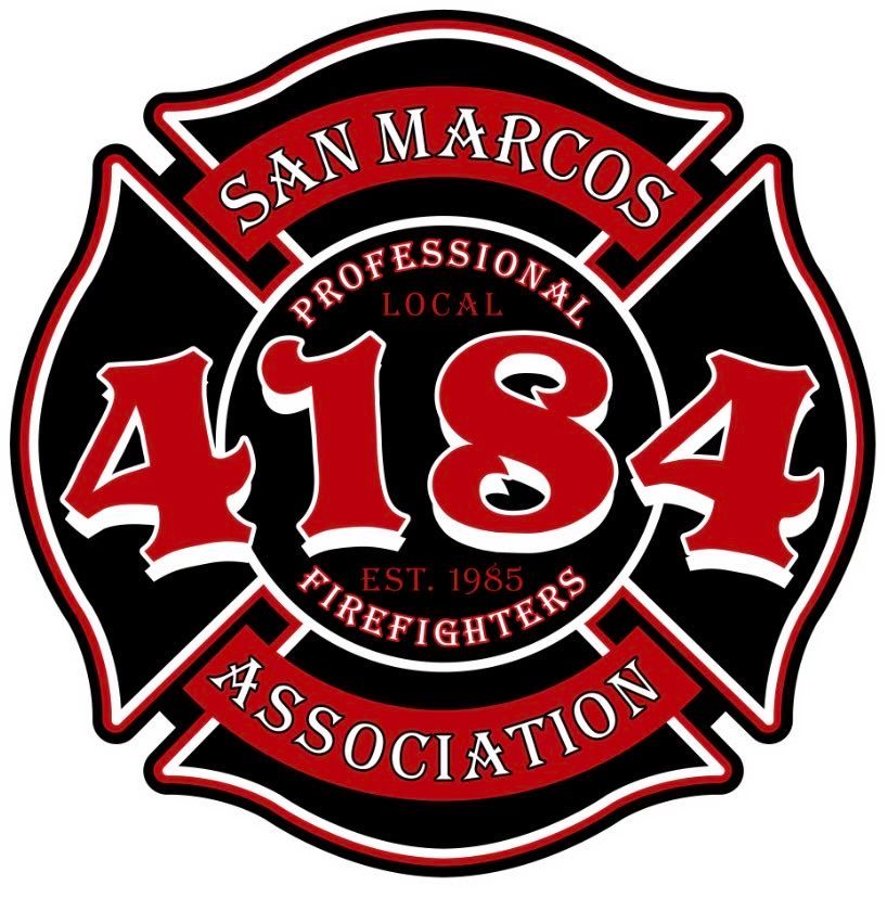 San Marcos Firefighter Union Local 4184 Emblem