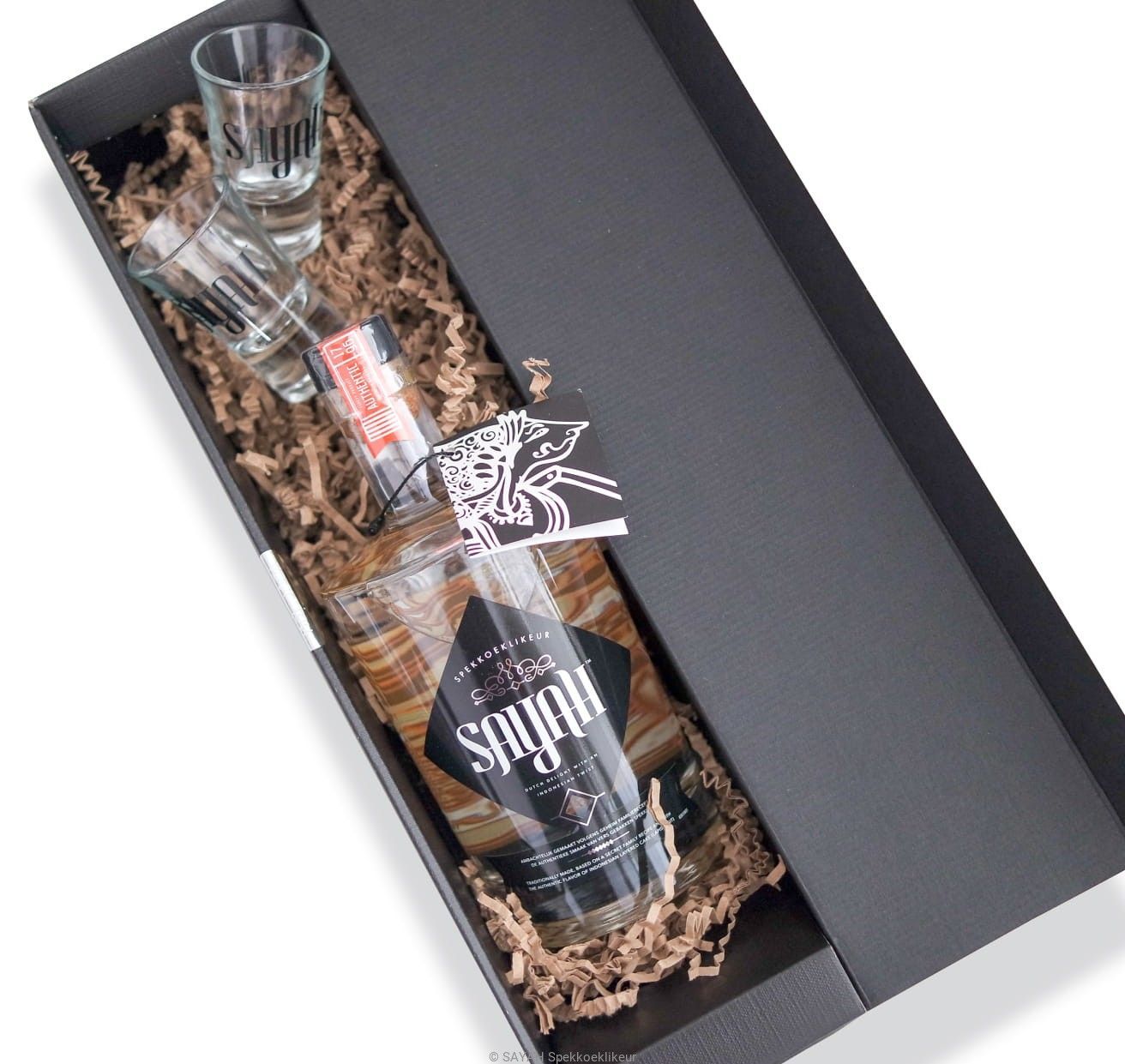 SAYAH Spekkoeklikeur cadeau set