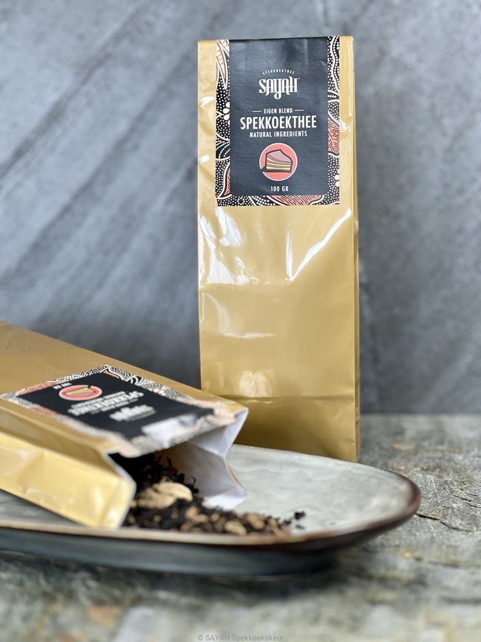 SAYAH Spekkoekthee – Eigen Handgeselecteerde Blend