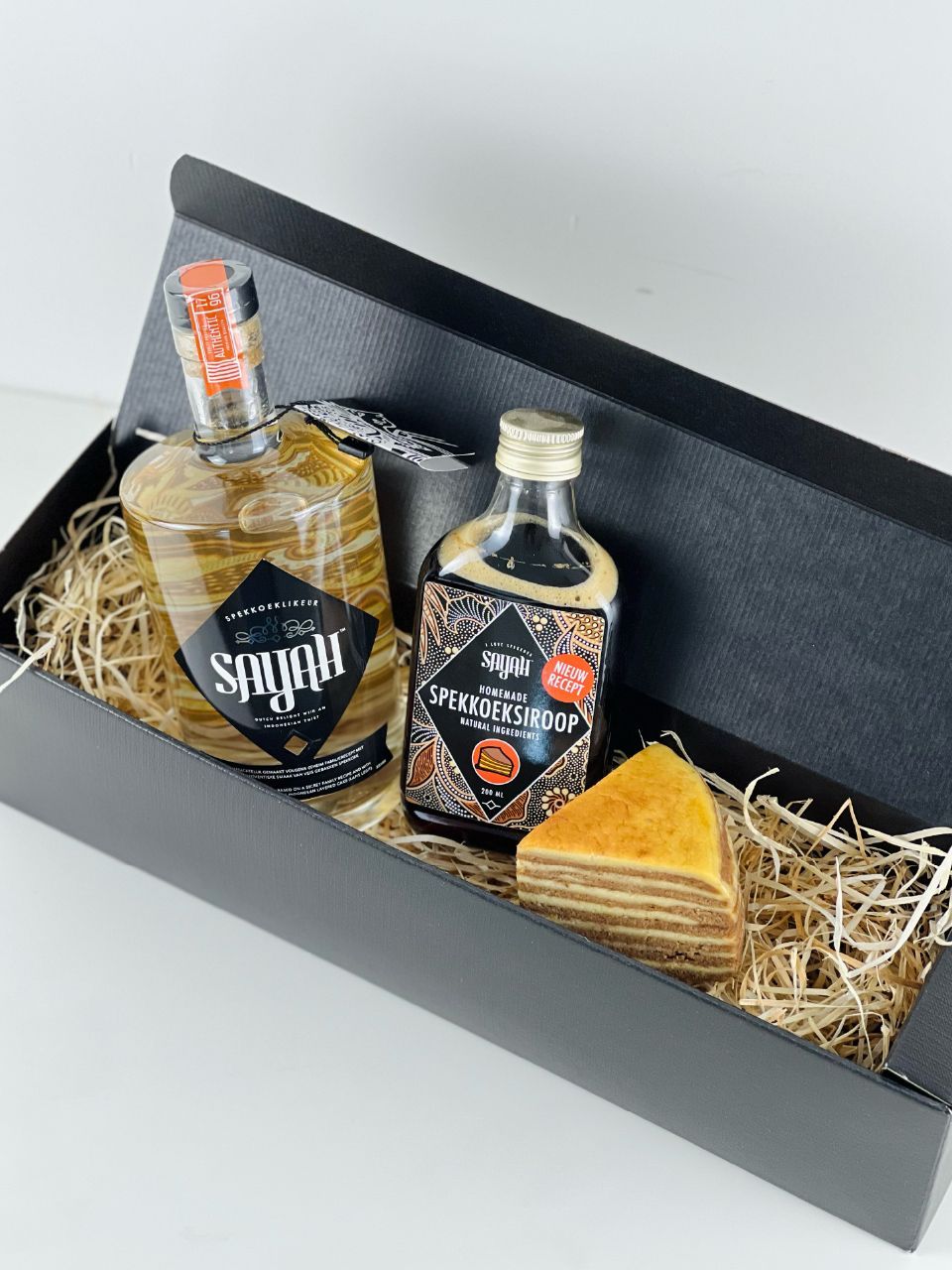 SAYAH Spekkoekbox (likeur + siroop + koek)