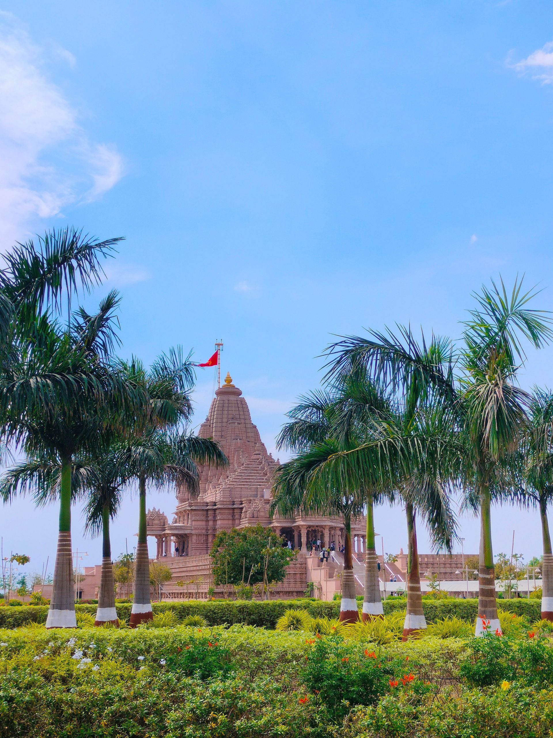 Rajkot city in Gujarat, India