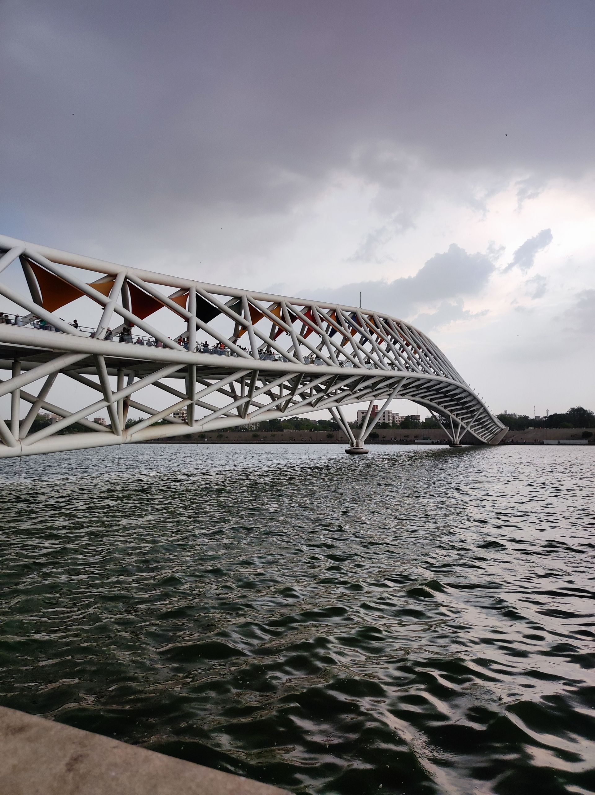 Ahmedabad Sabarmati Riverfront skyline – Flights to Ahmedabad from the UK