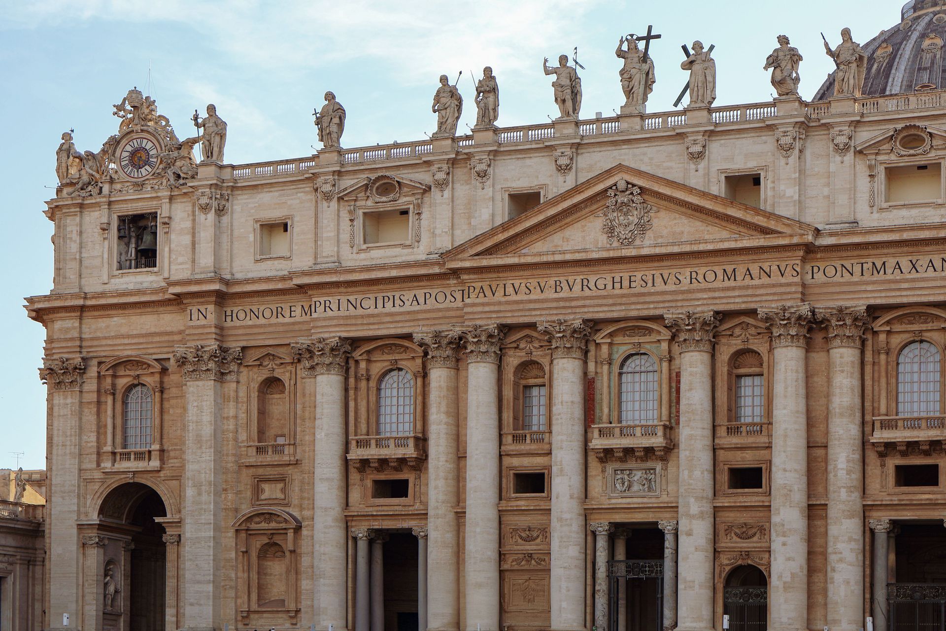 St Peter's Basilica Vatican City near Rome Italy