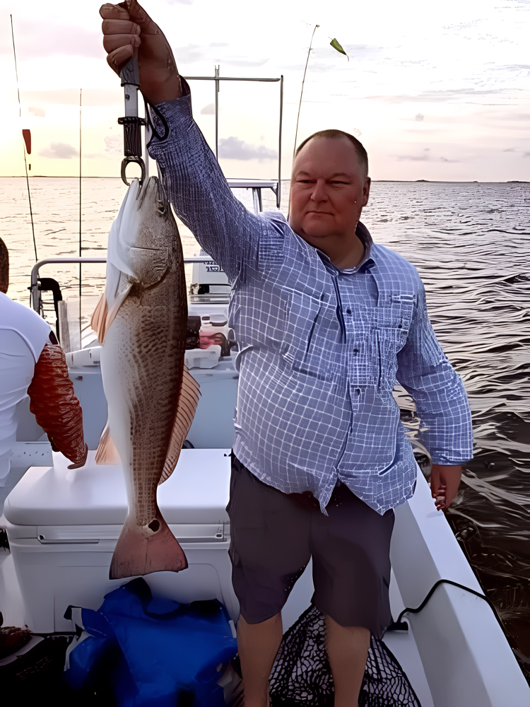 Large Redfish Caught