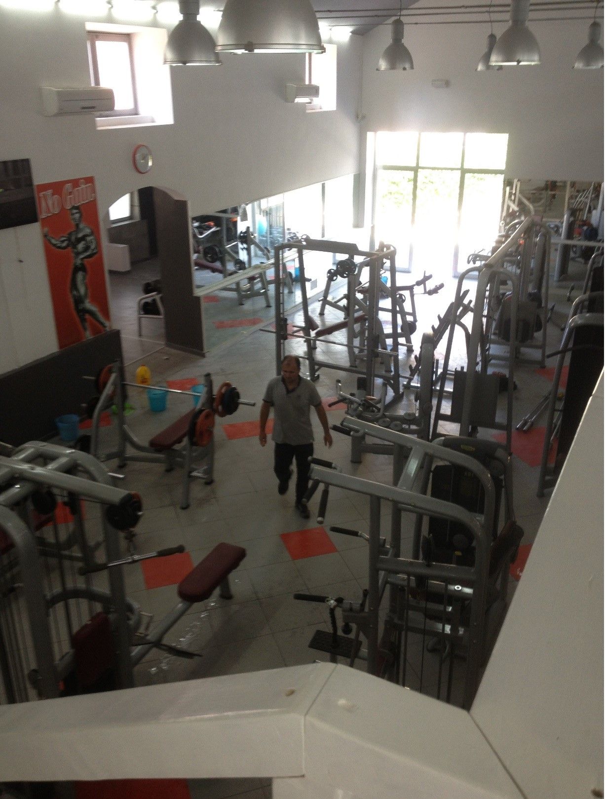 Pulizia palestra