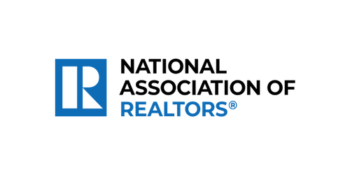 Logotipo de la Asociación Nacional de Agentes Inmobiliarios con un icono azul de la letra