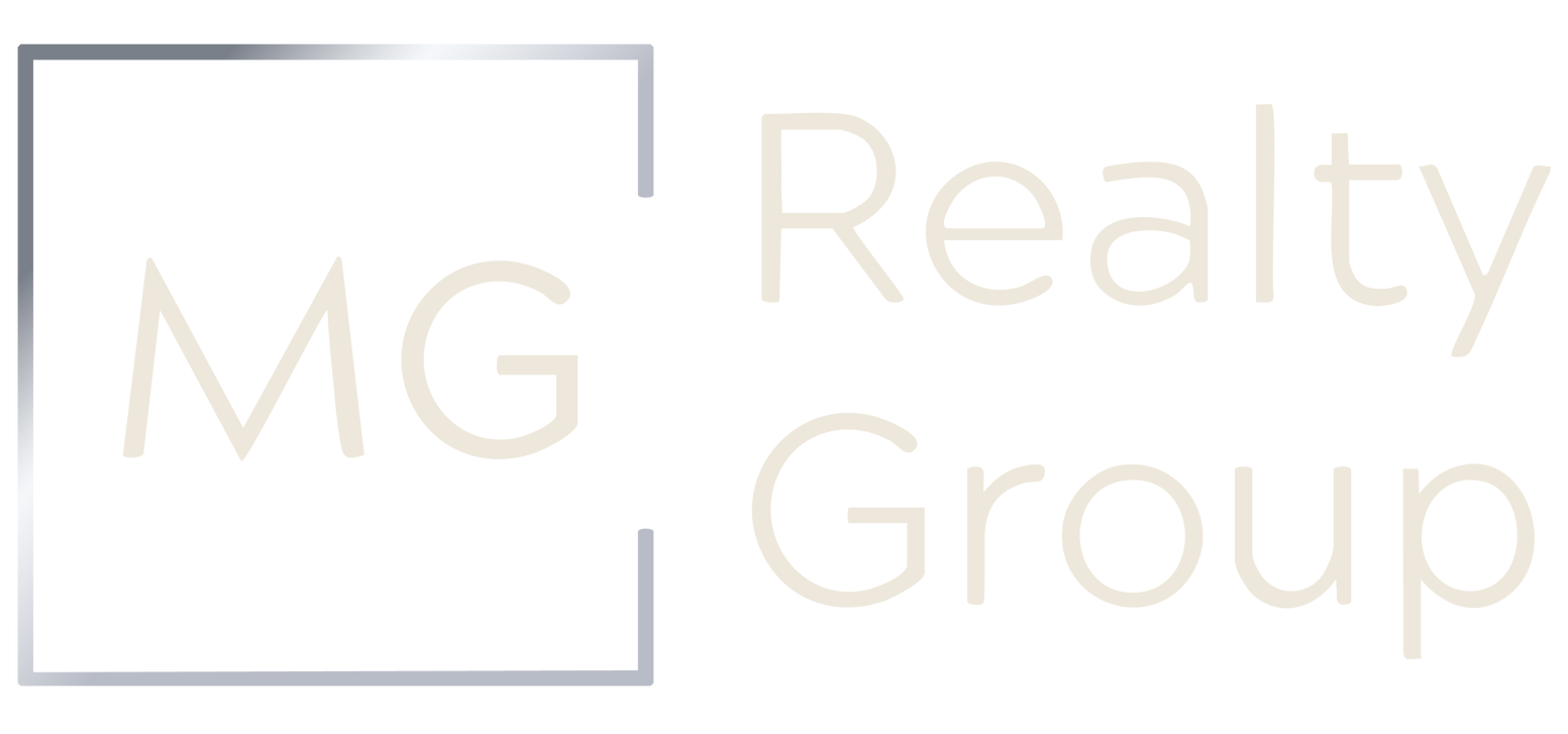 MG Realty Group logo with stylized gray letters and square outline on a white background