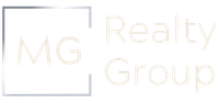 MG Realty Group logo with stylized gray letters and square outline on a white background