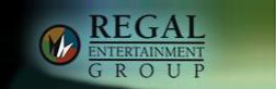 The regal entertainment group logo is on a green background