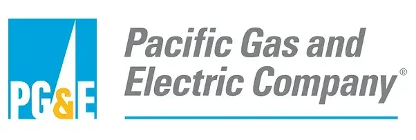 The logo for the pacific gas and electric company
