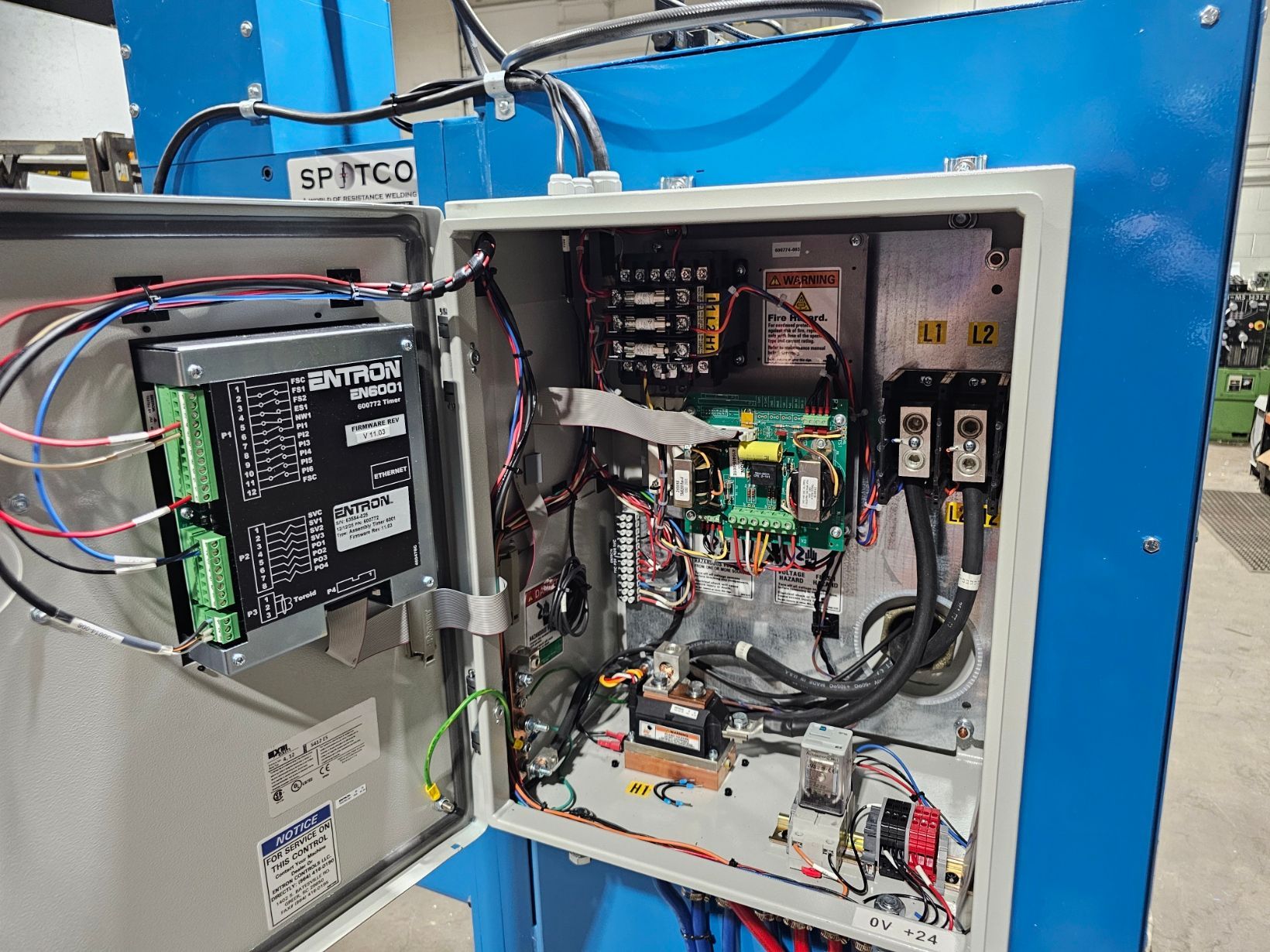 Spotco Resistance Welding Machine Control Repair