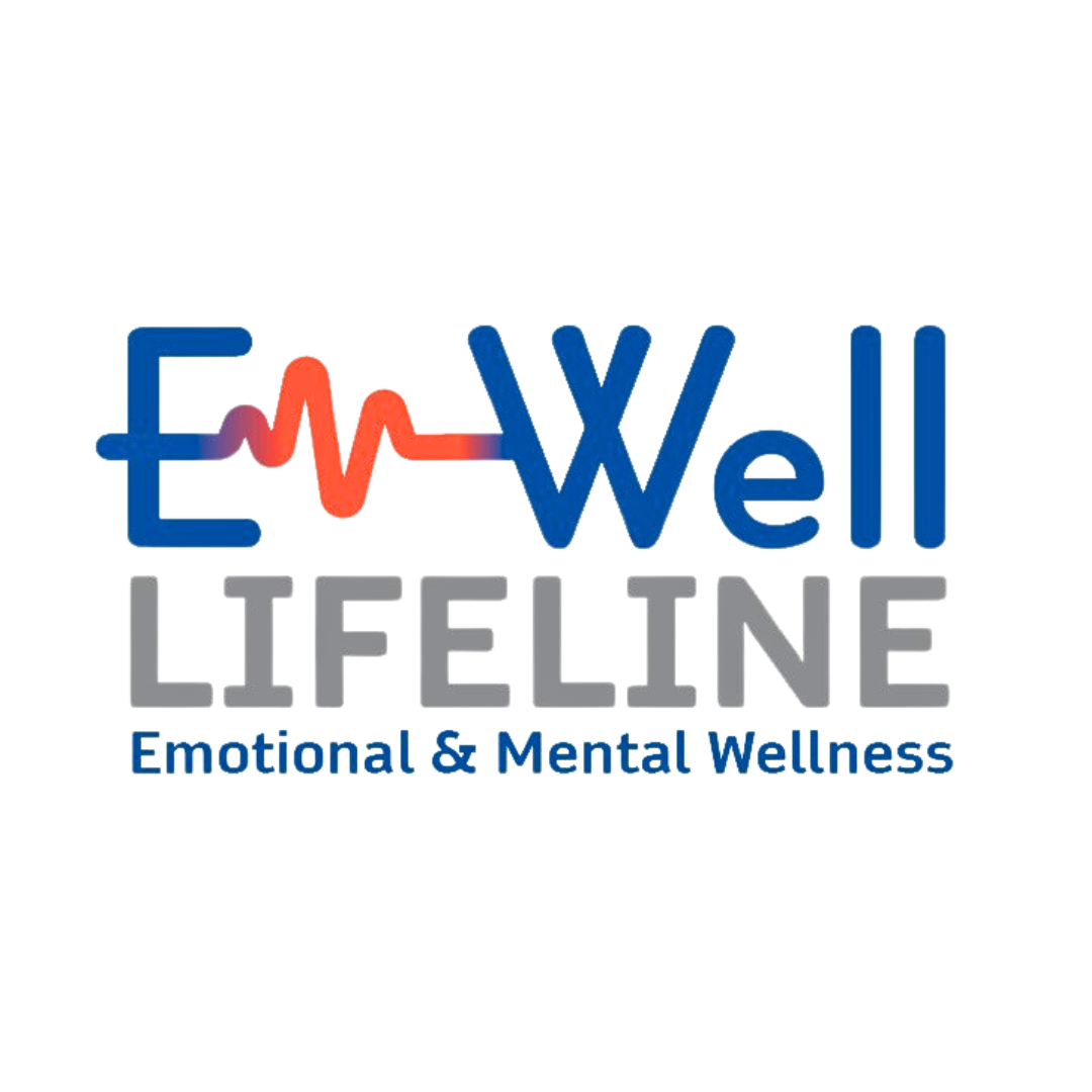 The logo for ewell lifeline emotional and mental wellness