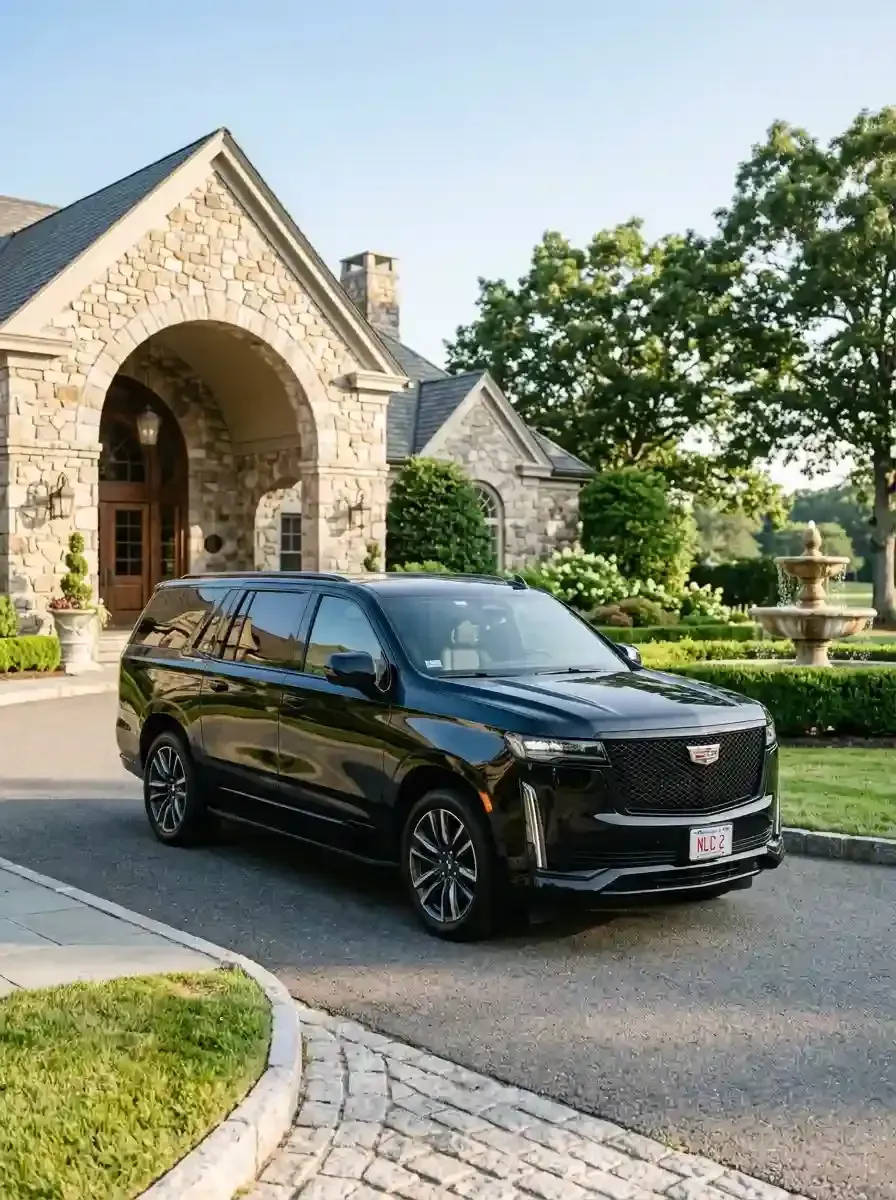 Traveler using private black car service from Acton to Boston Logan International Airport