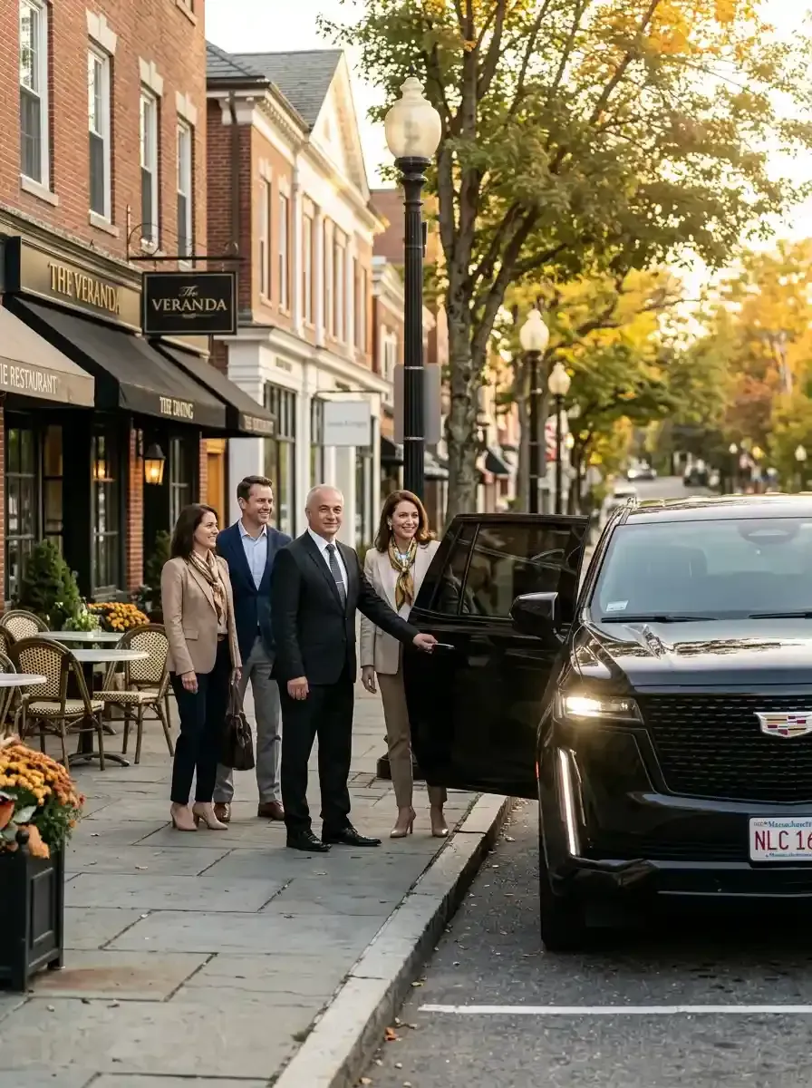 Professional chauffeur providing hourly black car service in Marlborough, Massachusetts