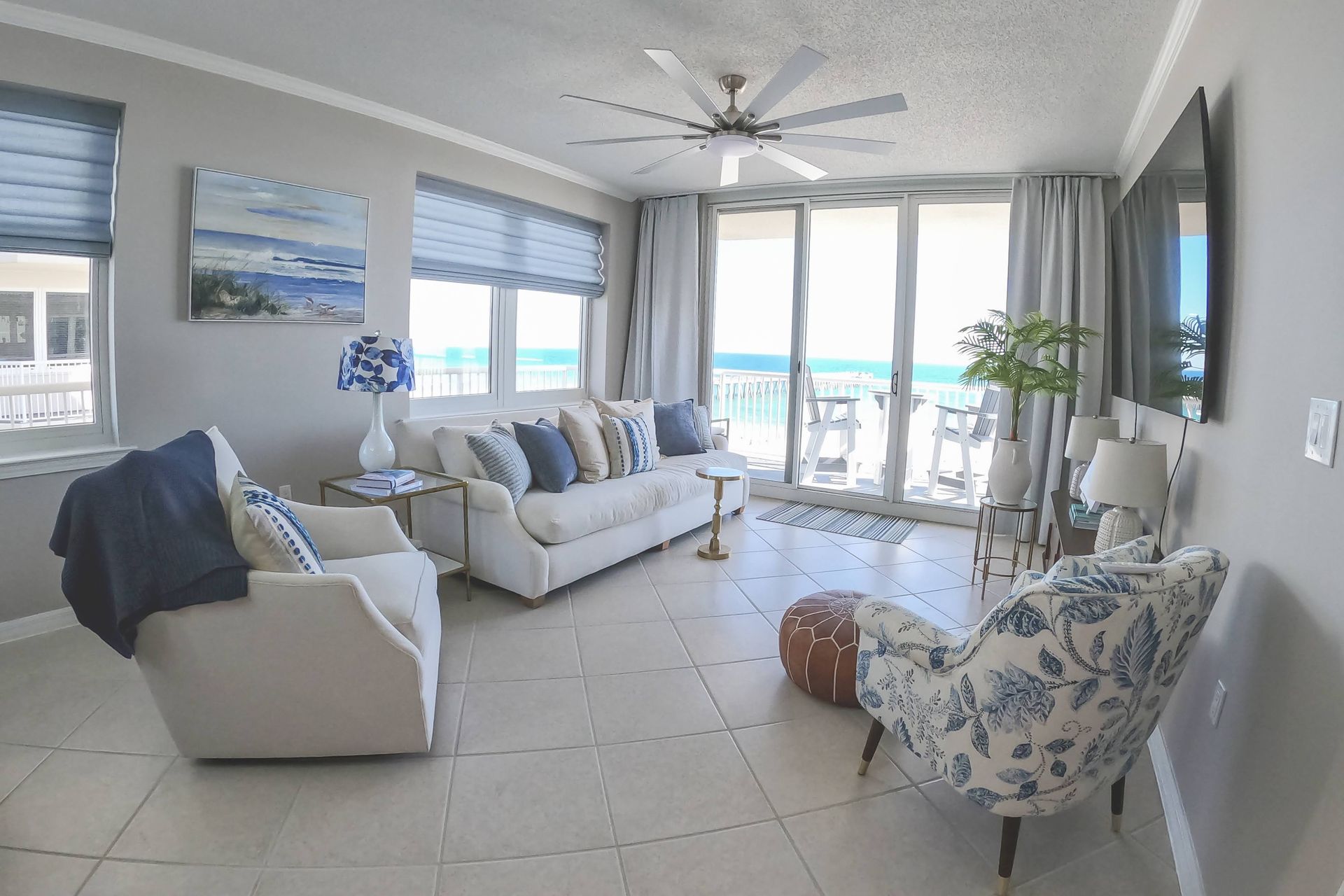 Navarre Beach Condo Living Room