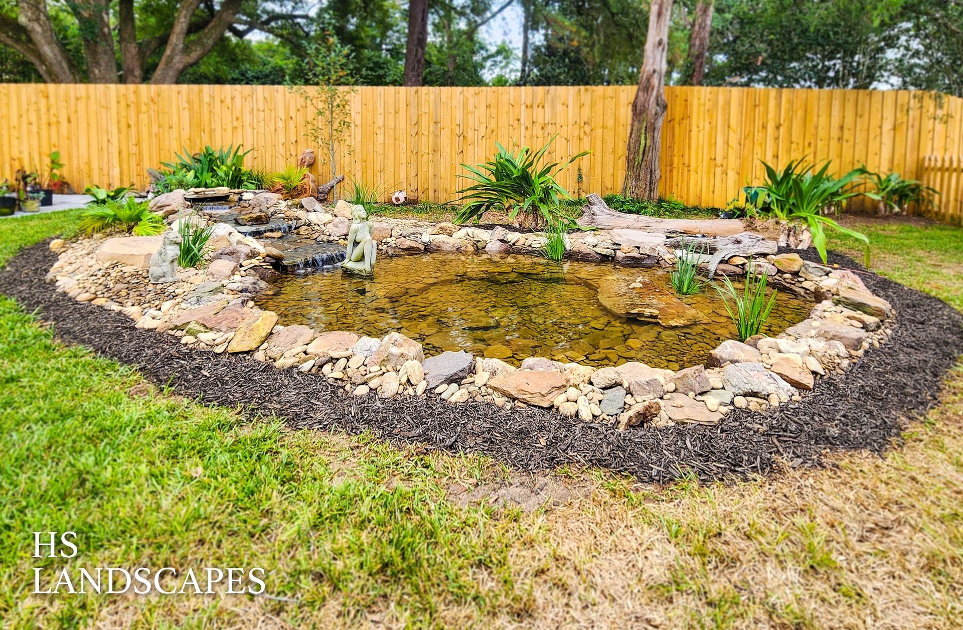 Beautiful Pond — Thomasville, GA — HS Landscapes LLC Beautiful Pond — Thomasville, GA — HS Landscapes LLC