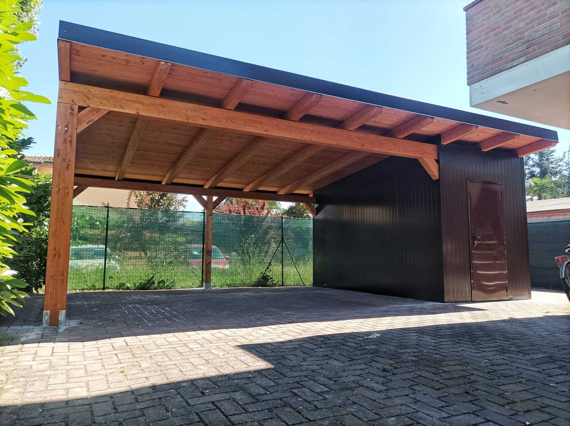 pergolato in legno