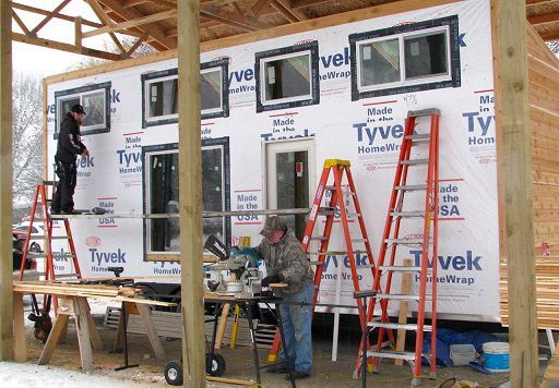 house construction for the homeless in the Tri-county area