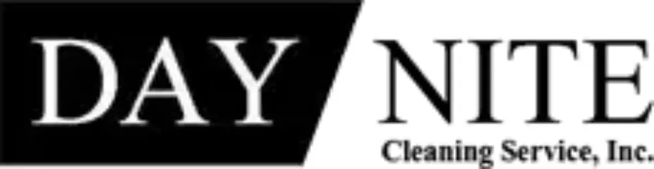 Day/Nite Cleaning Service A black and white logo for day nite cleaning service inc.