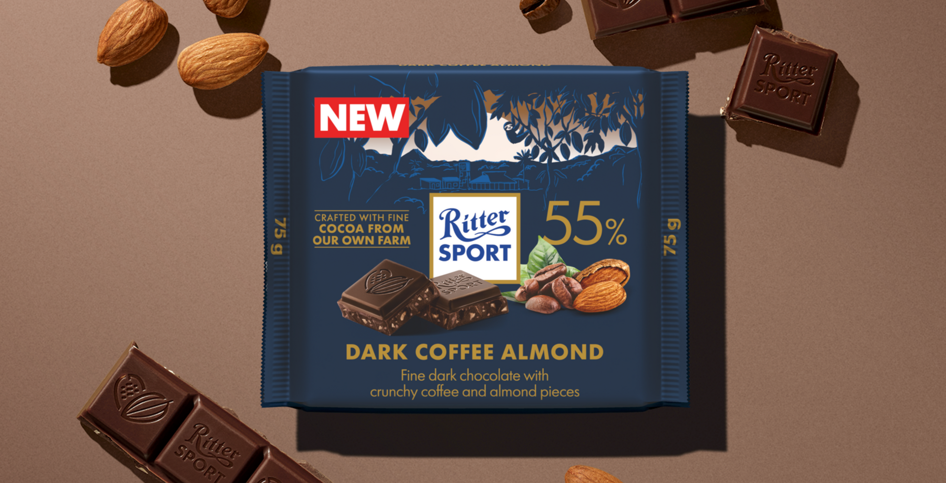 Dark Coffee Almond