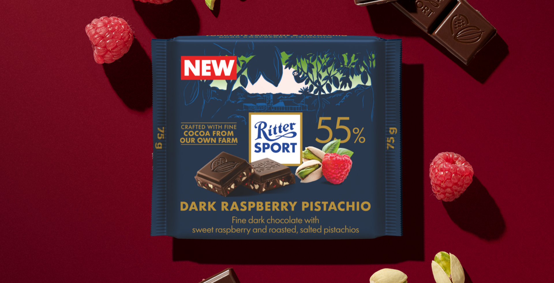 Dark Raspberry Pistachio