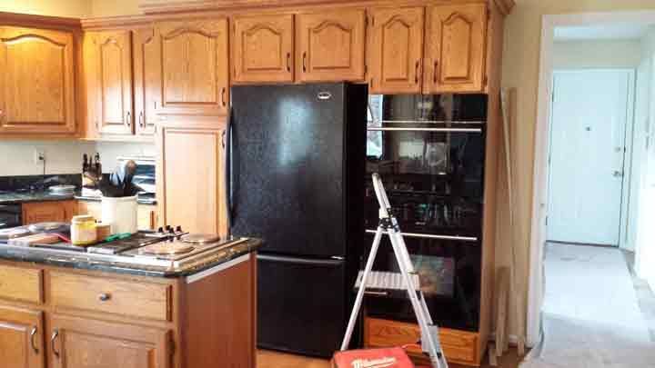 Before Kitchen Refacing
