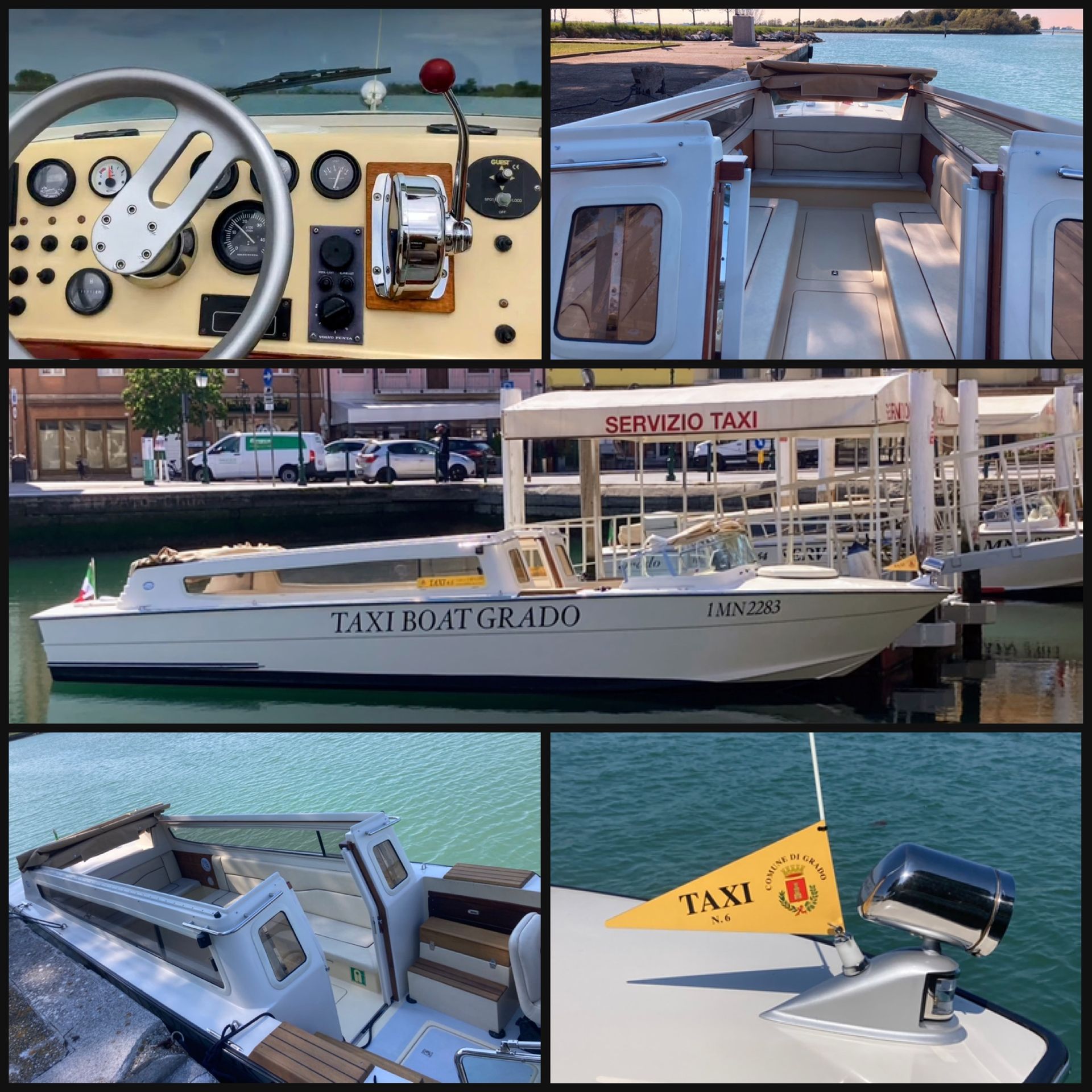 Taxi boat con conducente