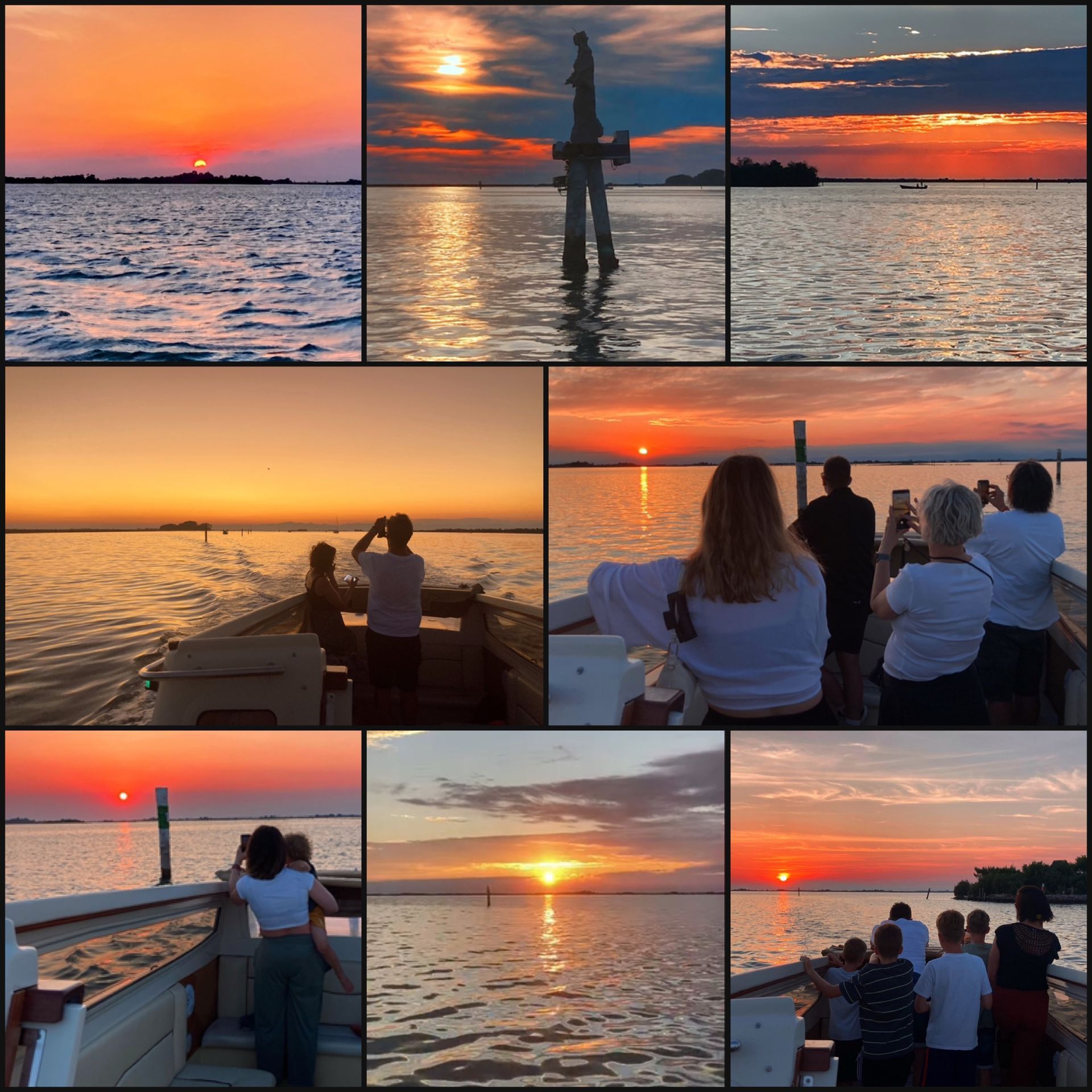 Tramonto Laguna di Grado