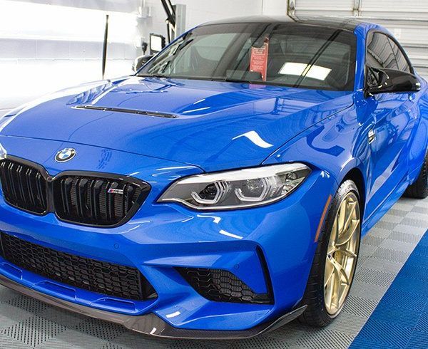 BMW with ceramic coating