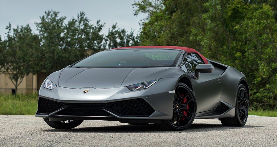 after stealth paint protection xpel lamborghini
