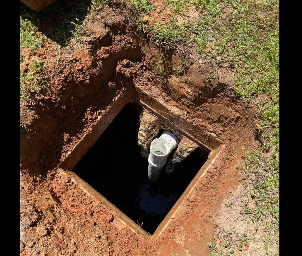 newly repaired clean pipe