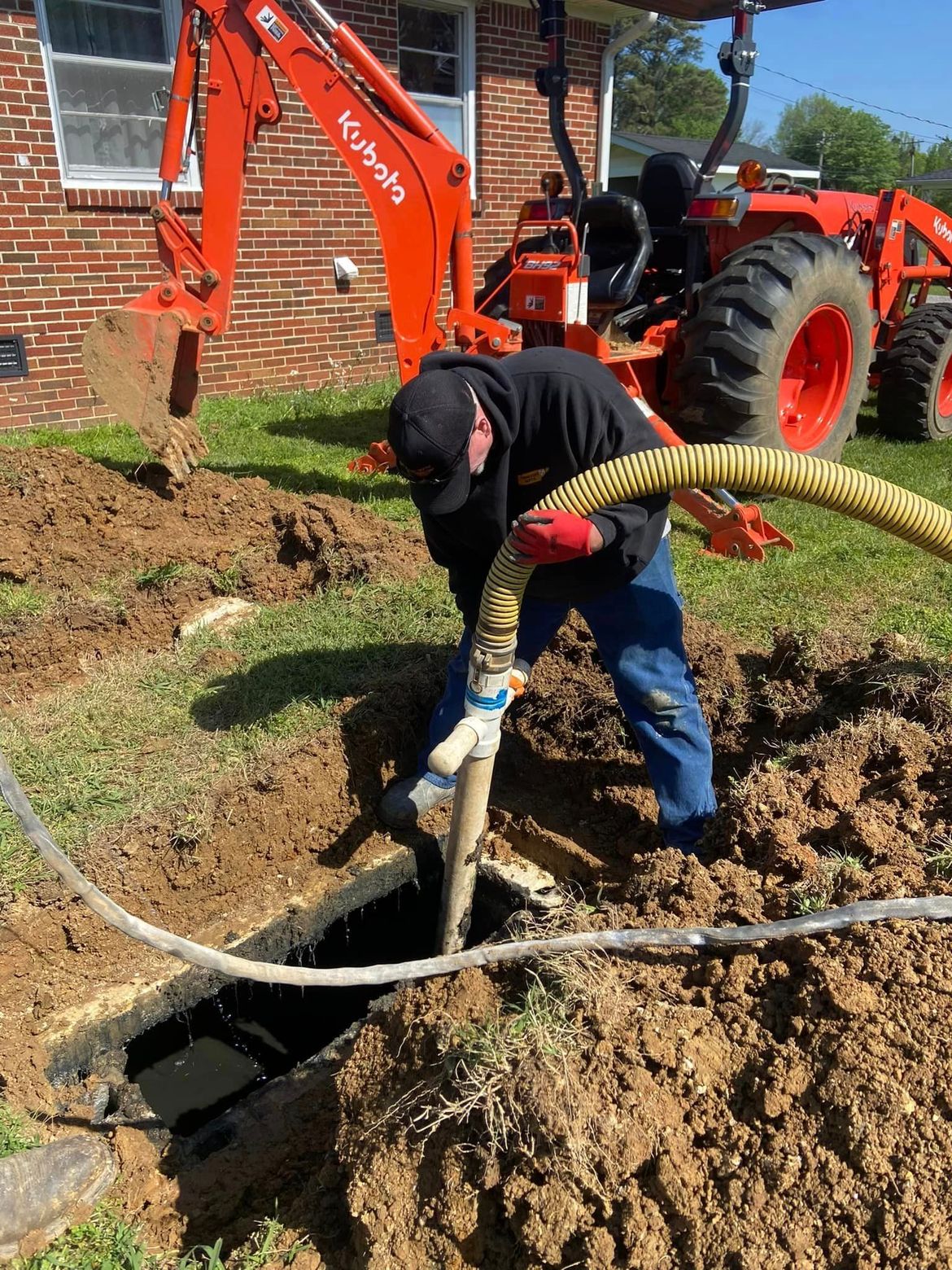 Pumping Septic Tank