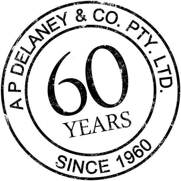 A black and white stamp that says 60 years since 1960