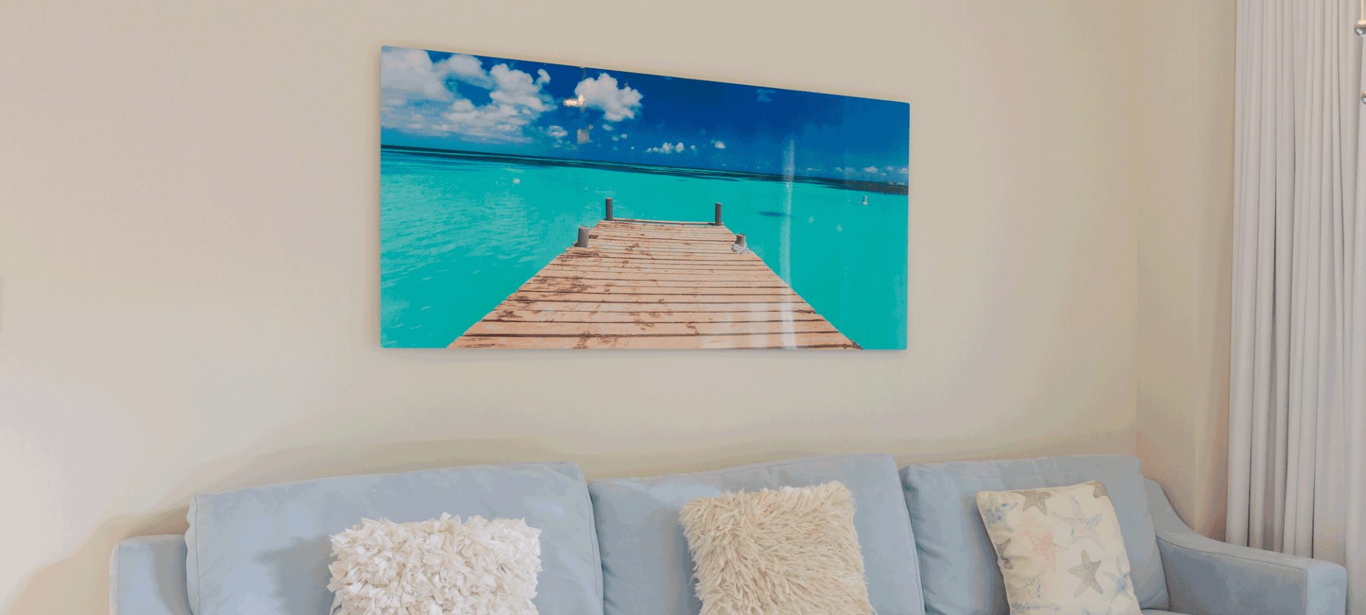 60x30 inch panoramic photo wall print