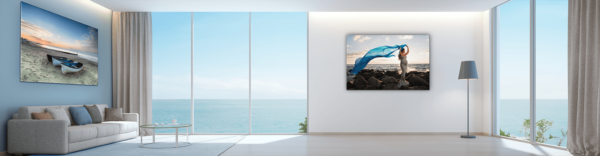 Canvas Print on wall
